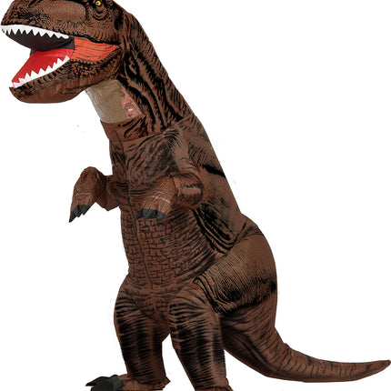 Costume de dinosaure marron