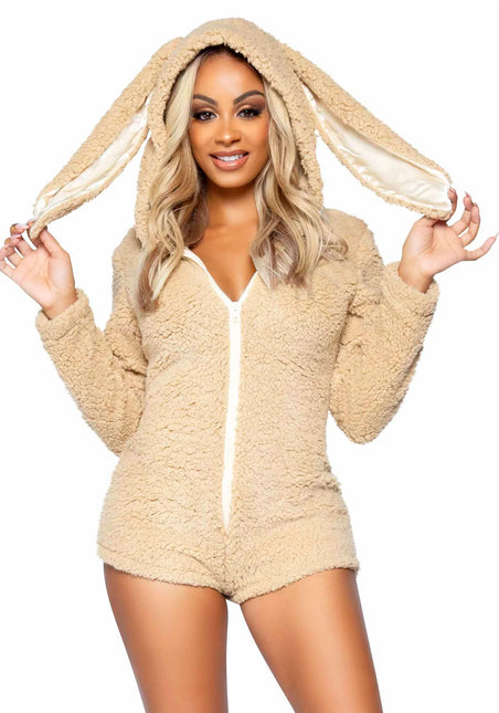 Costume lapin Beige Ladies Bodysuit Leg Avenue