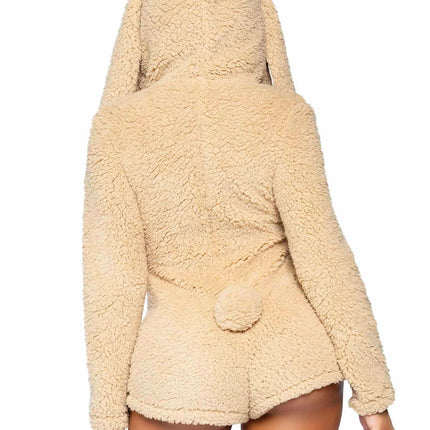 Costume lapin Beige Ladies Bodysuit Leg Avenue