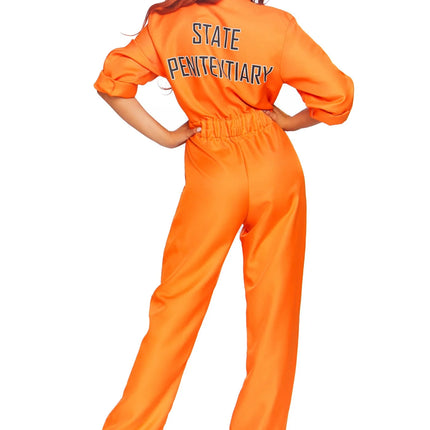 Rascal Jumpsuit Orange Femmes Leg Avenue