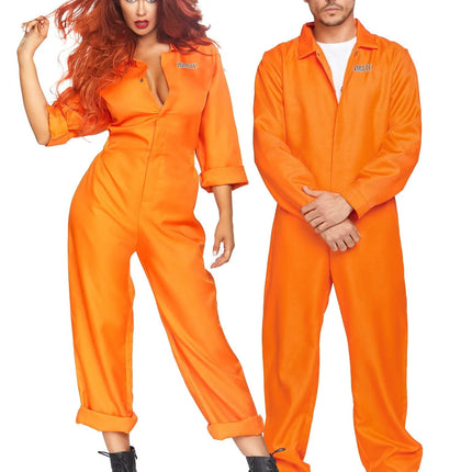 Rascal Jumpsuit Orange Femmes Leg Avenue