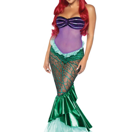 The Little Mermaid Dress Ladies Leg Avenue