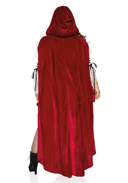 Red Riding Hood Costume Red White Ladies Storybook Leg Avenue