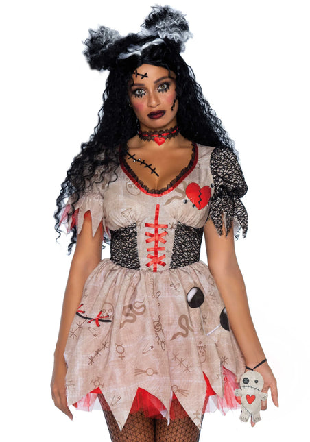 Robe Halloween Dames Voodoo Pop Leg Avenue