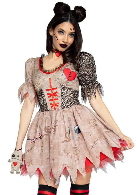 Robe Halloween Dames Voodoo Pop Leg Avenue