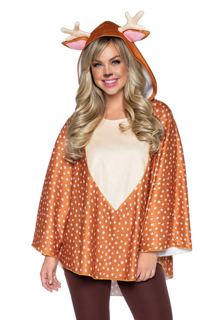 Poncho de cerf Ladies Leg Avenue