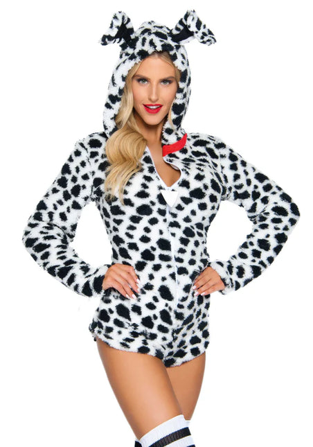 Dalmatian Costume Ladies Bodysuit Leg Avenue