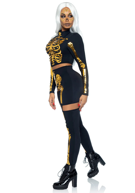 Halloween Costume Ladies Skeleton Leg Avenue