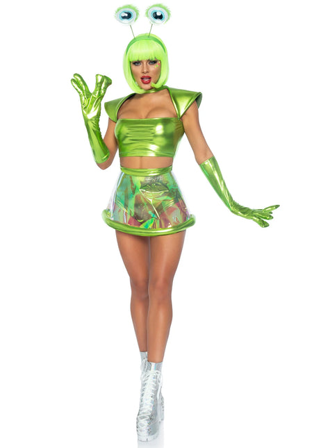 Alien Suit Green Ladies Leg Avenue