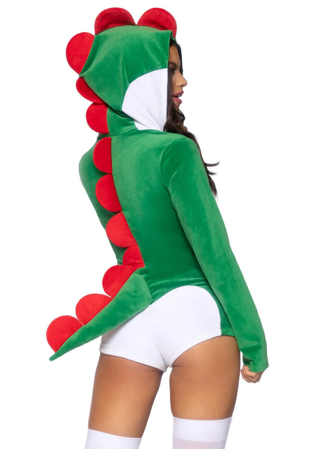 Costume Dino Bodysuit pour dames Leg Avenue