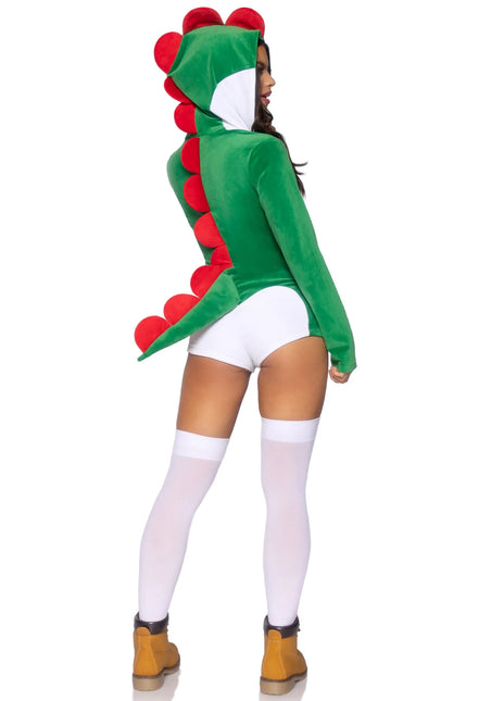 Costume Dino Bodysuit pour dames Leg Avenue