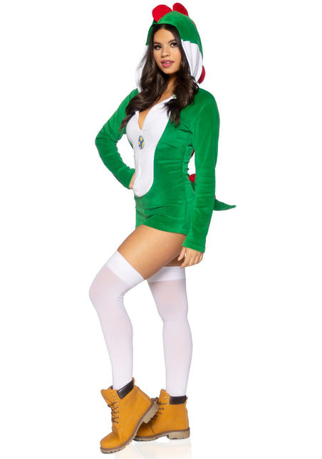 Costume Dino Bodysuit pour dames Leg Avenue