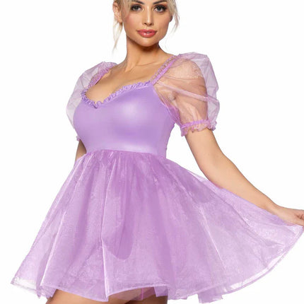 Princesses Robe Purple Ladies Leg Avenue