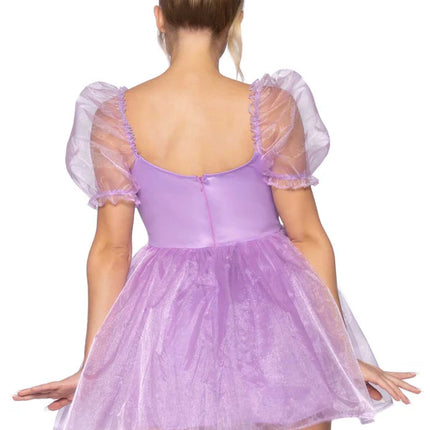 Princesses Robe Purple Ladies Leg Avenue