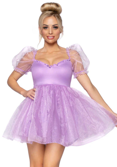 Princesses Robe Purple Ladies Leg Avenue