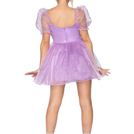 Princesses Robe Purple Ladies Leg Avenue