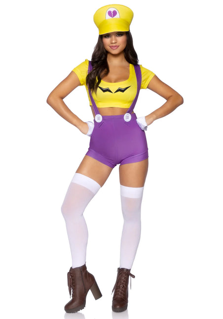 Super Mario Suit Ladies Baddie Leg Avenue