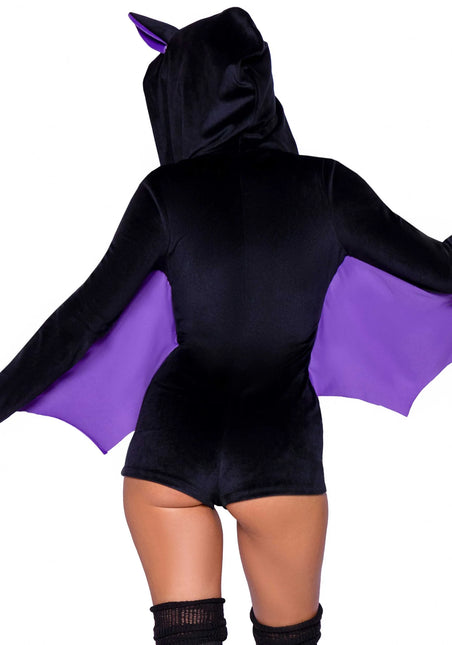 Costume de chauve-souris Bodysuit pour dames Leg Avenue