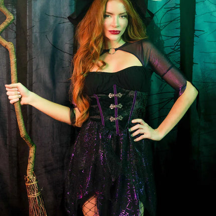 Robe d'Halloween Ladies Mystical Leg Avenue