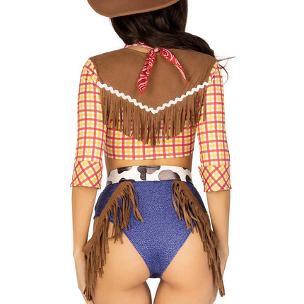 Costume de cow-boy pour femme Leg Avenue