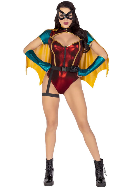 Super Woman Suit Ladies Bodysuit Leg Avenue