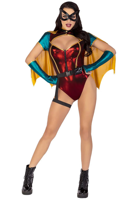 Super Woman Suit Ladies Bodysuit Leg Avenue