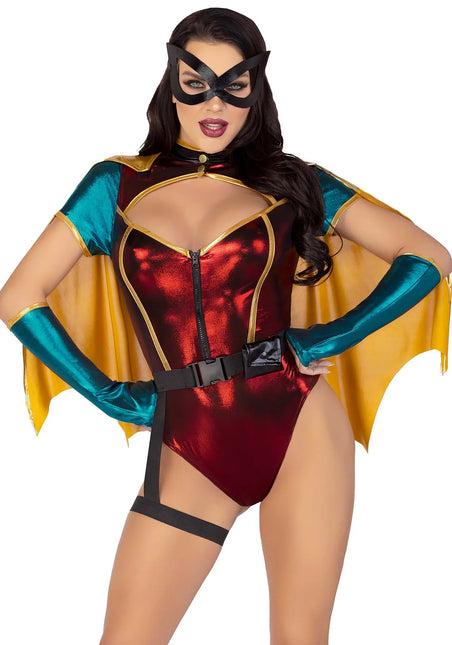 Super Woman Suit Ladies Bodysuit Leg Avenue