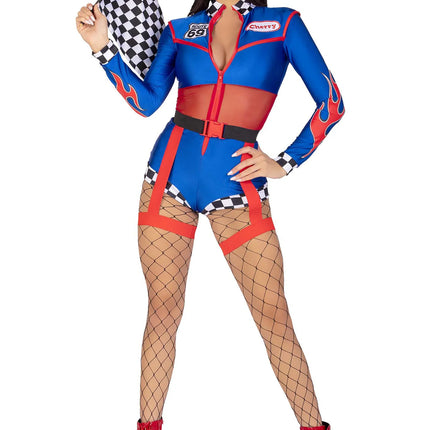 Race suit Ladies Bodysuit Leg Avenue