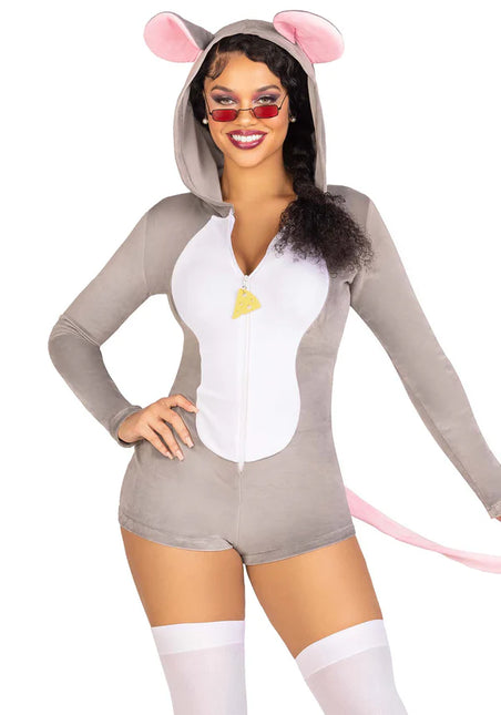 Costume de souris Bodysuit pour dames Leg Avenue