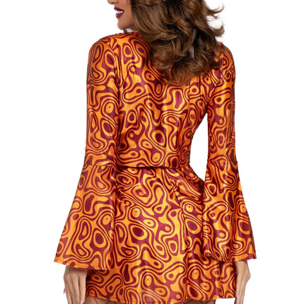 Robe Disco 70S Ladies Leg Avenue