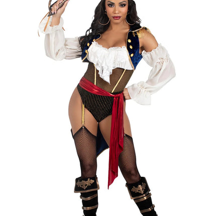 Combinaison Pirate Bodysuit Ladies Leg Avenue