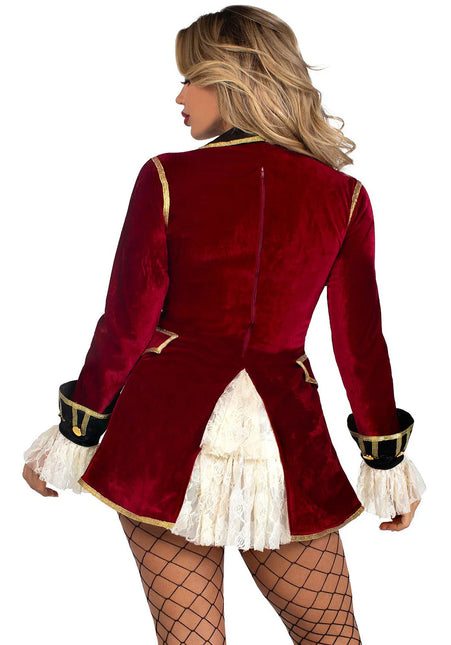 Robe Pirate Bordeaux Rouge Ladies Leg Avenue