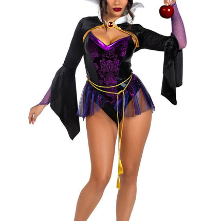 Maleficent Costume Ladies Bodysuit Leg Avenue