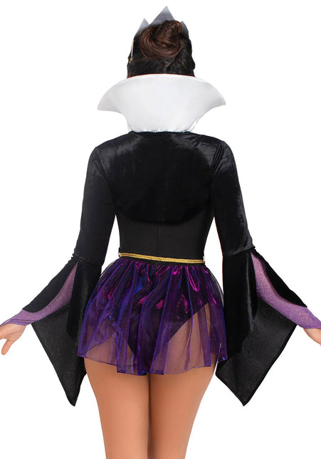 Maleficent Costume Ladies Bodysuit Leg Avenue