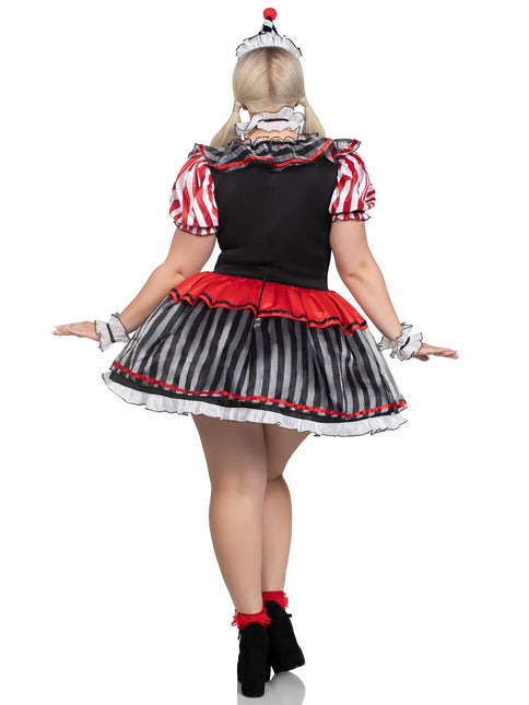 Robe de clown Dames Harlelquin Leg Avenue