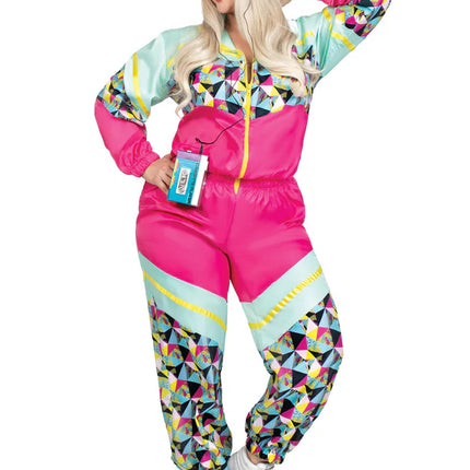 Neon 80S Tracksuit Error Women's Leg Avenue