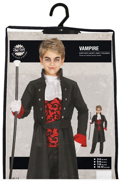 Costume d'Halloween Vampire Enfant