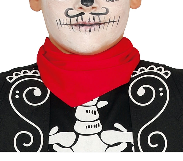 Costume d'Halloween de cow-boy squelette Enfant