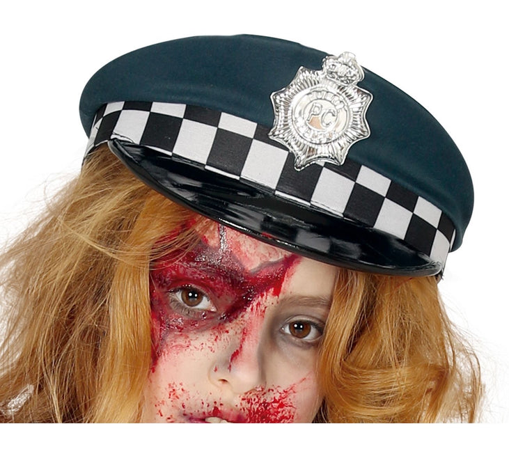 Costume de police zombie fille