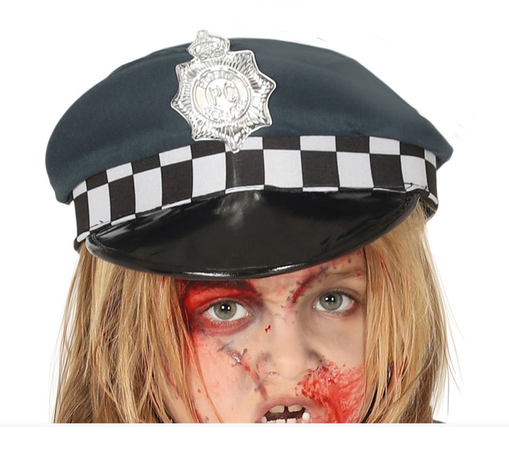 Costume de policier zombie garçon