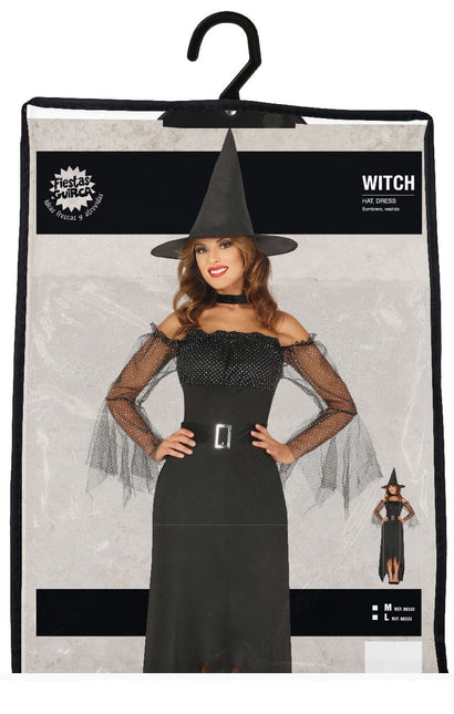 Costume d'Halloween de sorcière pour femmes