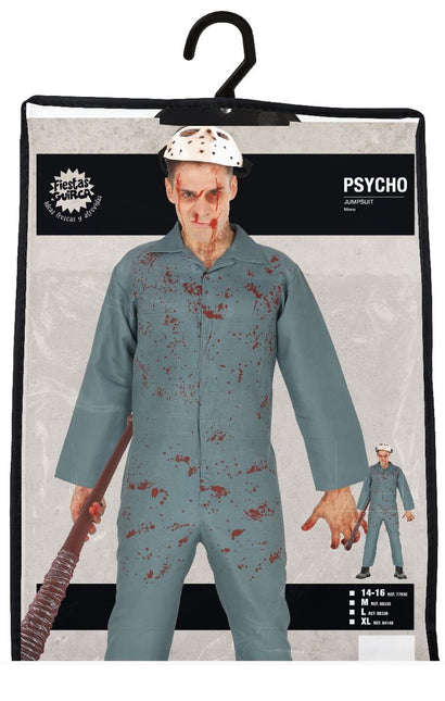 Costume d'Halloween Psycho Combinaison pour hommes