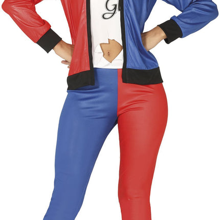 Costume d'Halloween Harley Quinn fille