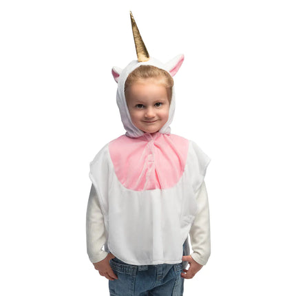 Poncho Licorne 3-4 ans