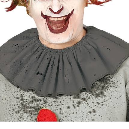 Costume d'Halloween Clown Homme Gris