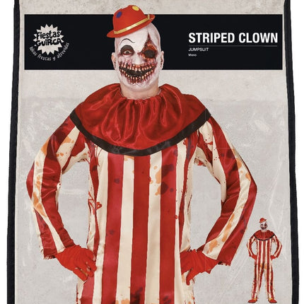 Costume d'Halloween de clown tueur Hommes