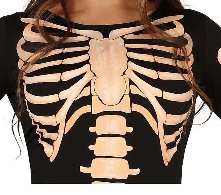 Costume d'Halloween Squelette Combinaison pour dames