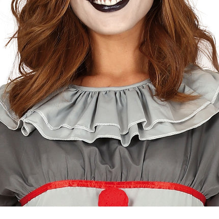 Costume d'Halloween pour clown tueur Dames