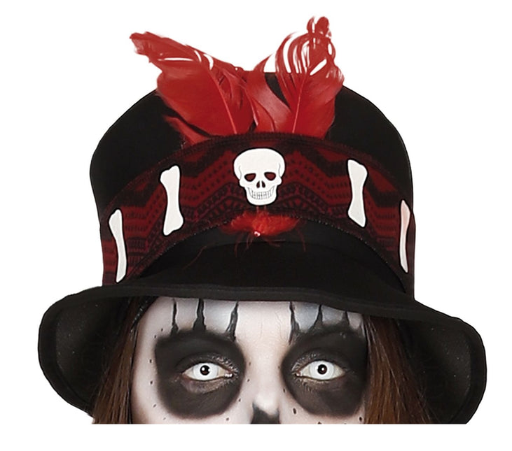 Costume d'Halloween vaudou pour femmes