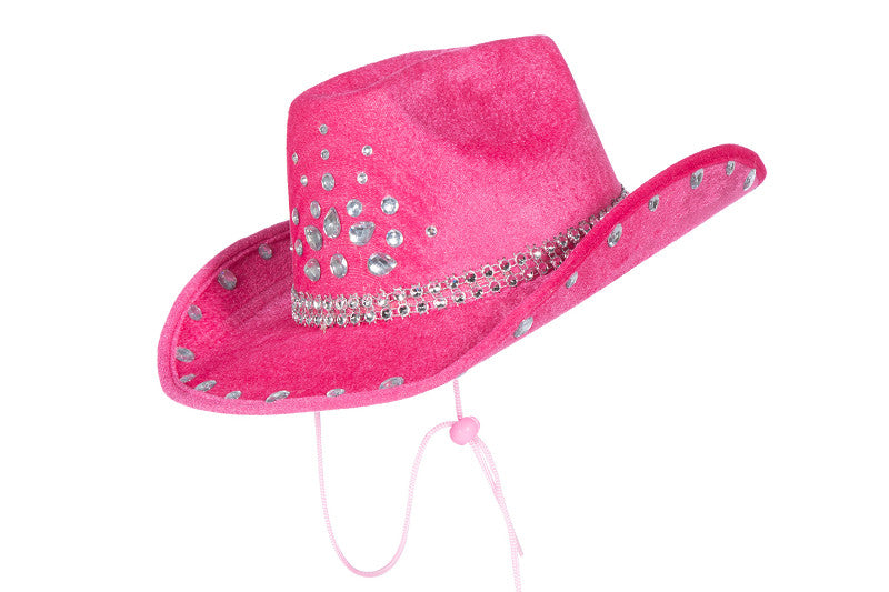 Chapeau de cow-boy avec strass